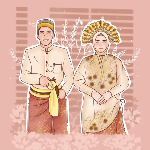 Foto sampul undangan Agiel & Hasna