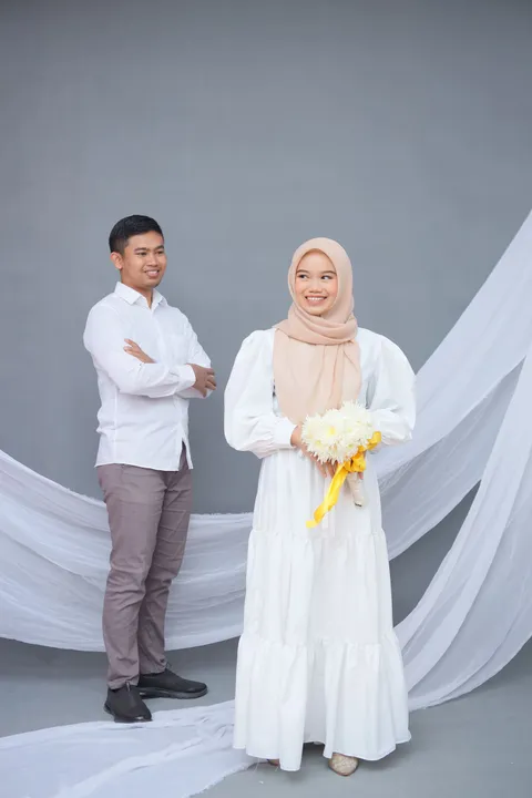 Foto sampul undangan Arika & Fatqhur