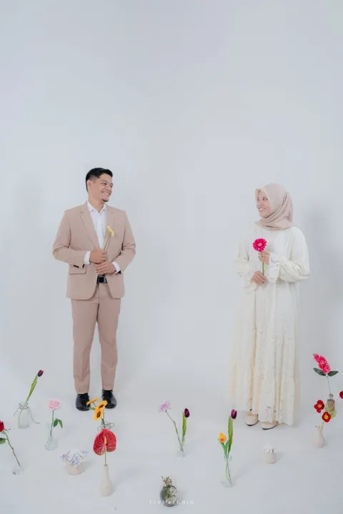 Foto sampul undangan Siti Azura & Wisnal