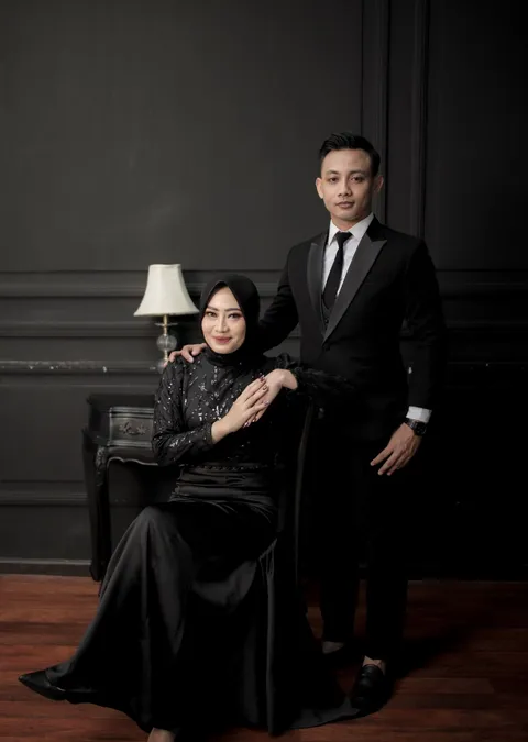Foto sampul undangan Indra & Astri