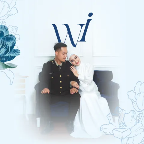 Foto sampul undangan Imelya & Wiguna