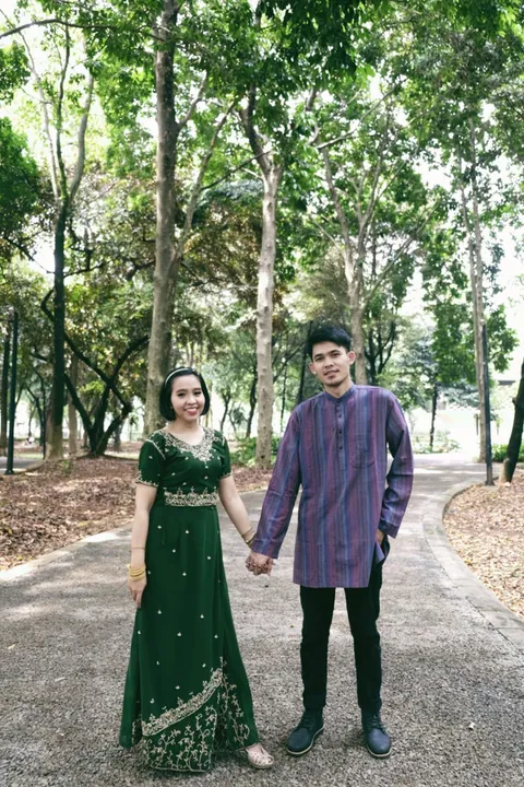Foto sampul undangan Fandi & Dea