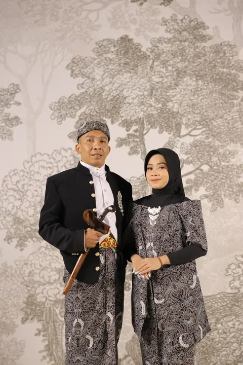 Foto sampul undangan Habil & Nisa