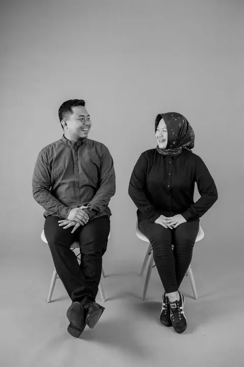 Foto sampul undangan Acip & Enno