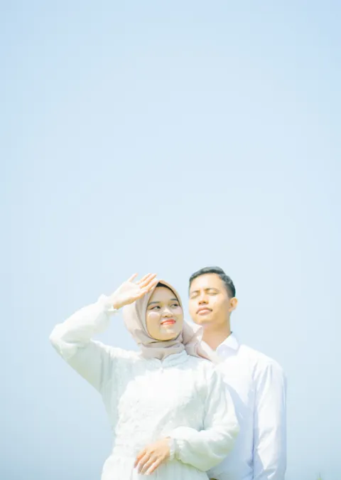 Foto sampul undangan Nda & Iqbal