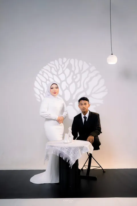 Foto sampul undangan Serli & Firman