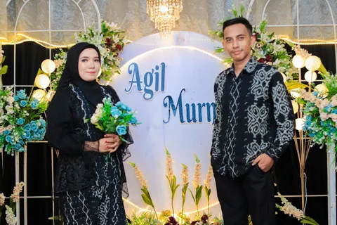 Foto sampul undangan Murni & Agil