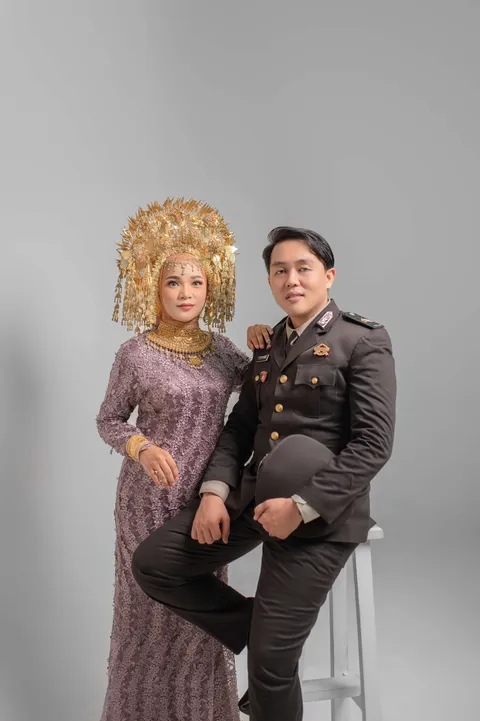 Foto sampul undangan Tesya & Agung
