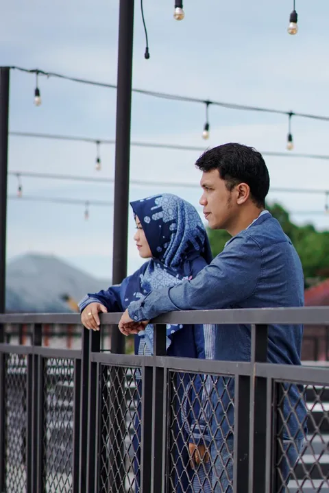 Foto sampul undangan Maya & Risyad