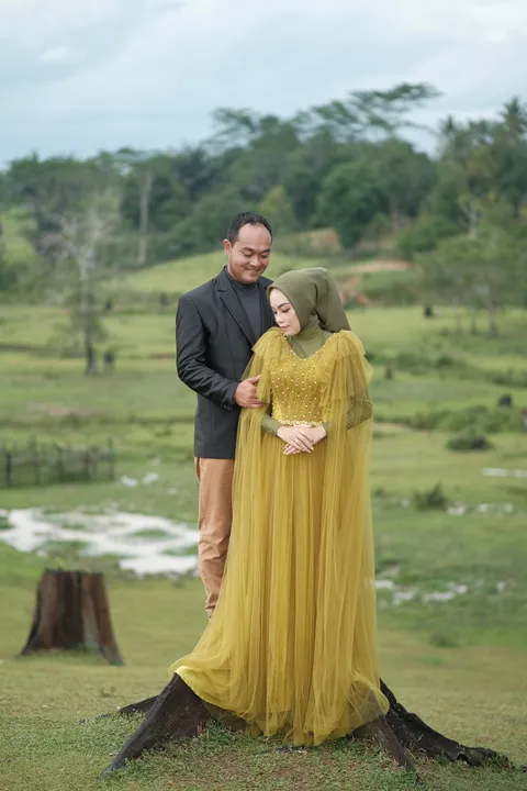 Foto sampul undangan Niken & Wahyu