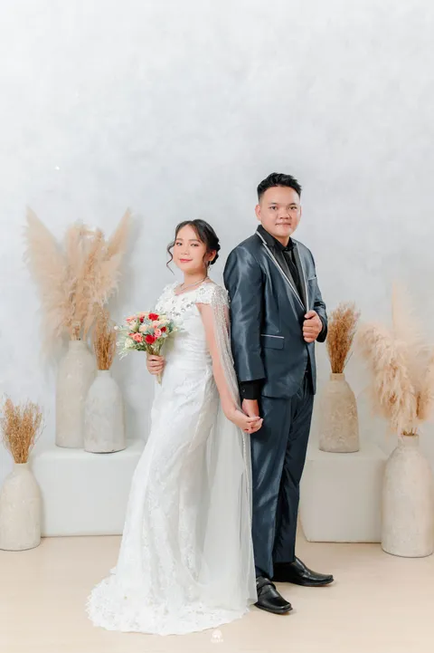 Foto sampul undangan Fransiskus & Rosalina