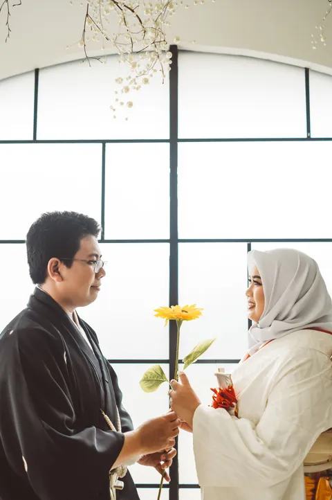 Foto sampul undangan Fiqri & Anin