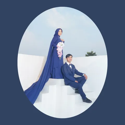 Foto sampul undangan Elis & Farhan