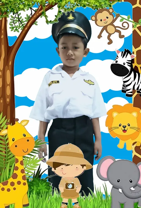 Foto sampul undangan Khitanan Fahri