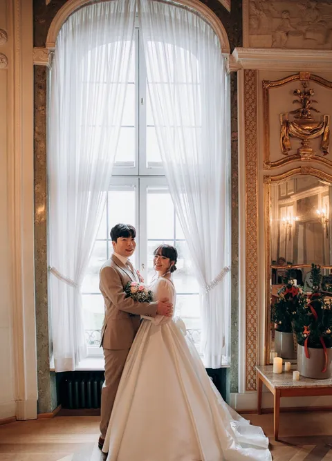 Foto sampul undangan Cindy & Jaewoung
