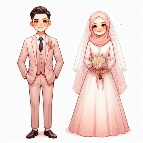 Foto sampul undangan Haidir & Amy
