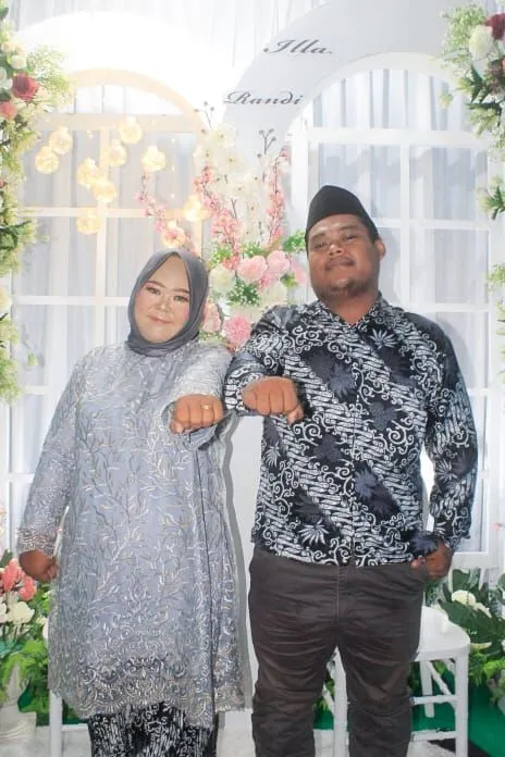 Foto sampul undangan Randi & Illa