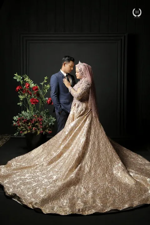 Foto sampul undangan Dani & Mega