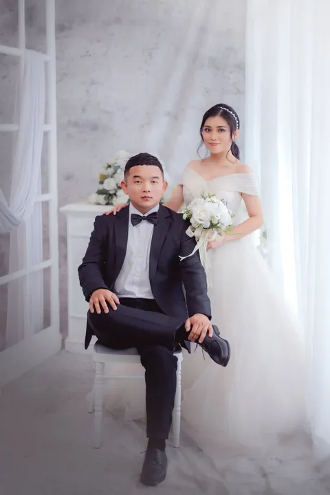 Foto sampul undangan Tasya & Steven