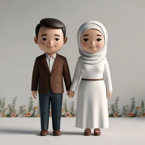 Foto sampul undangan Anisa & Ikbal