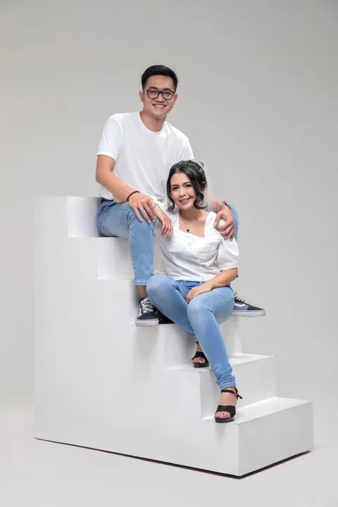 Foto sampul undangan Farida & Eno