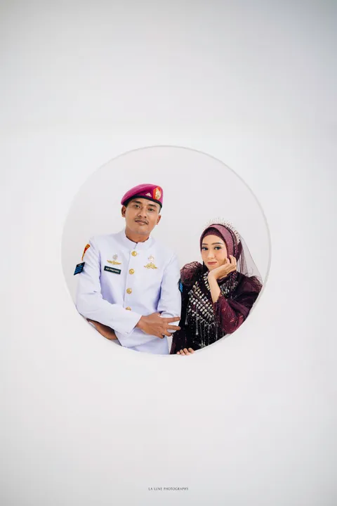 Foto sampul undangan Adi & Heni