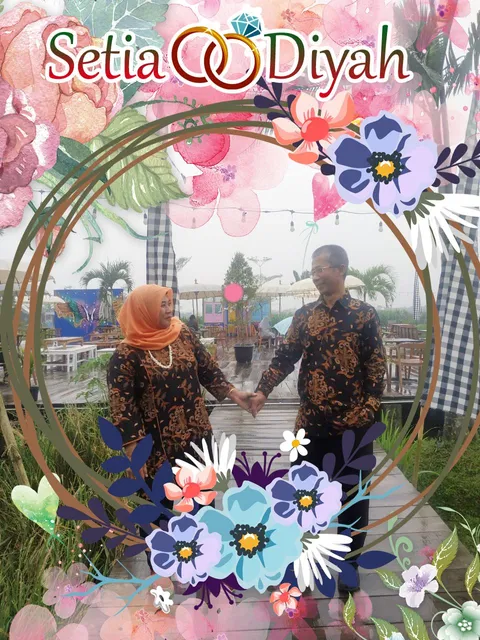 Foto sampul undangan Diyah & Setia