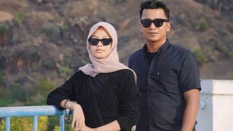 Foto sampul undangan Fitri & Arif