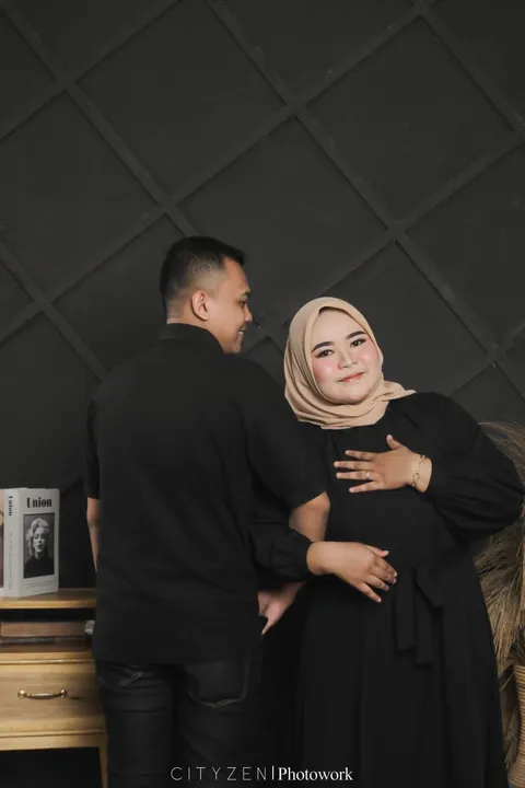 Foto sampul undangan Sidik & Peni