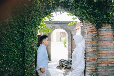 Foto sampul undangan Angga & Febri