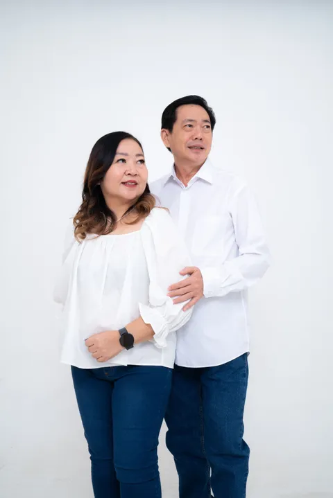 Foto sampul undangan Maria & Harry