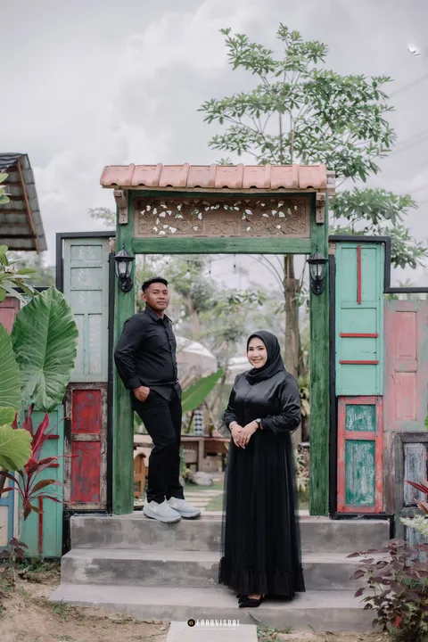 Foto sampul undangan Tian & Dita