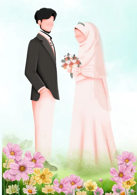 Foto sampul undangan Dedi & Yuli