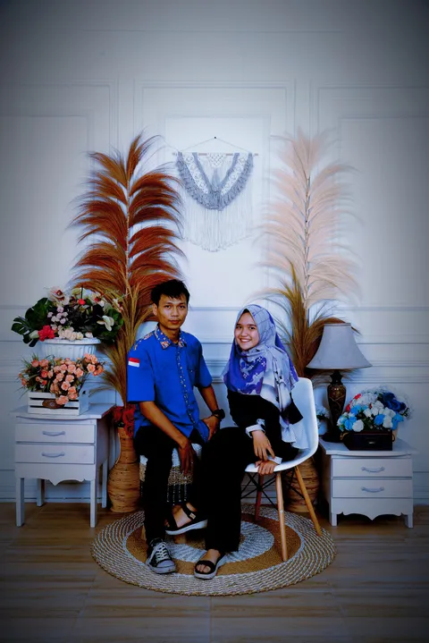 Foto sampul undangan Nia & Jay