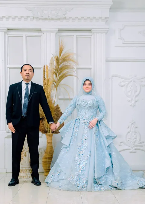 Foto sampul undangan Agus & Lita