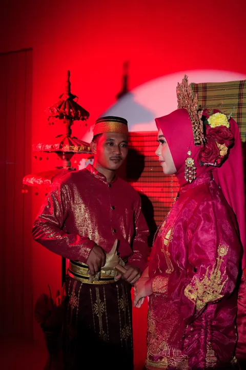 Foto sampul undangan Firman & Nureni