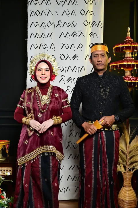 Foto sampul undangan Hendrik & Warda