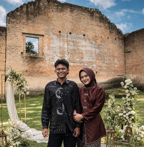 Foto sampul undangan Rian & Talita