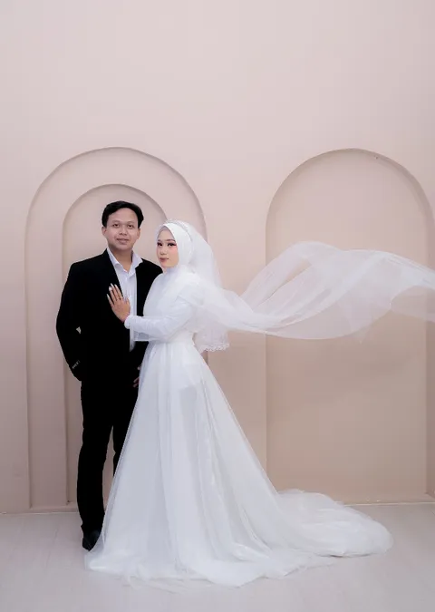 Foto sampul undangan Ilham & Mpot