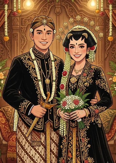 Foto sampul undangan Devika & Novianto