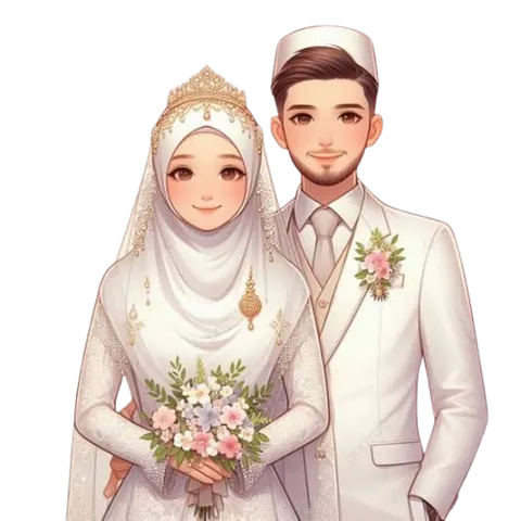 Foto sampul undangan Amalina & Ramdani