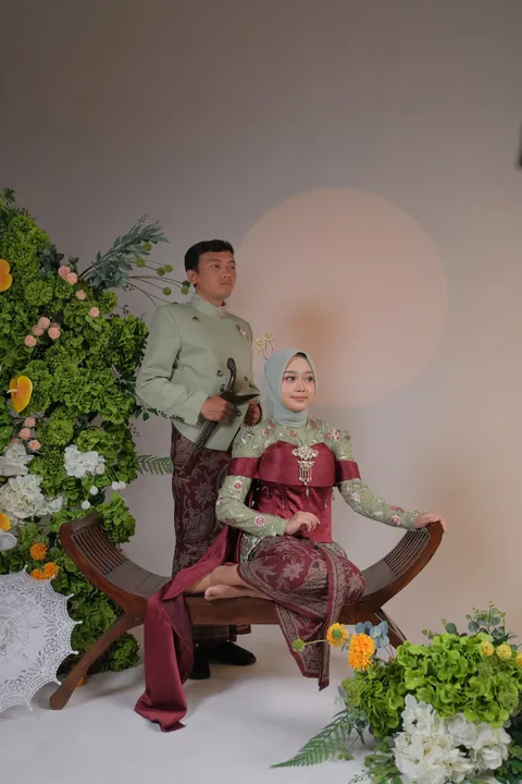 Foto sampul undangan Santina & Candra