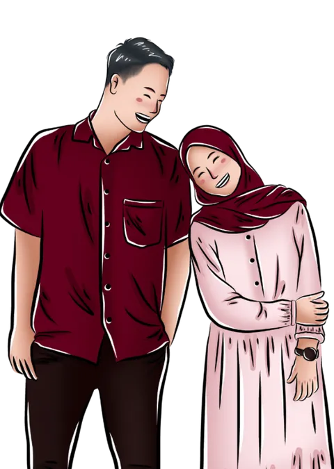 Foto sampul undangan Noval & Fitria