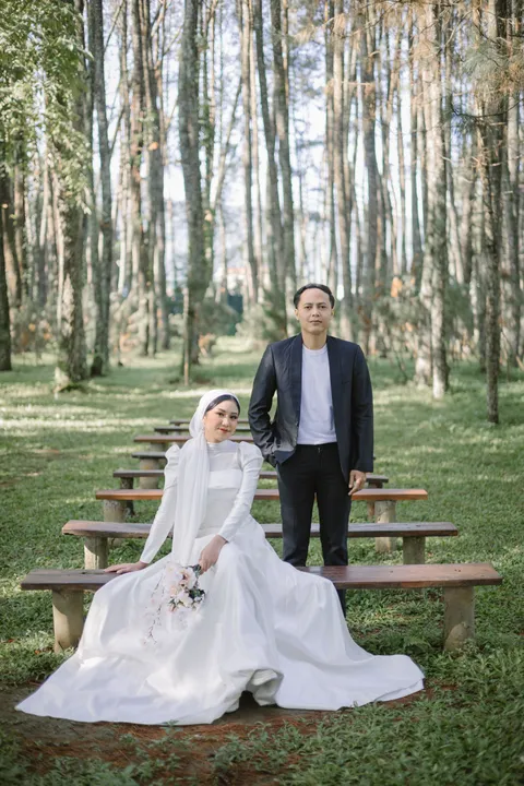 Foto sampul undangan Rifky & Cici