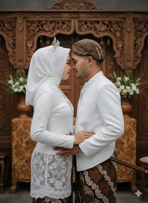 Foto sampul undangan Nabil & Zai
