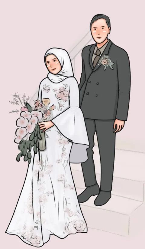 Foto sampul undangan Ria & Otri