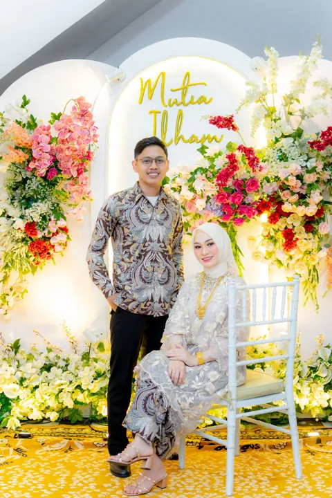 Foto sampul undangan Ilham & Mutia