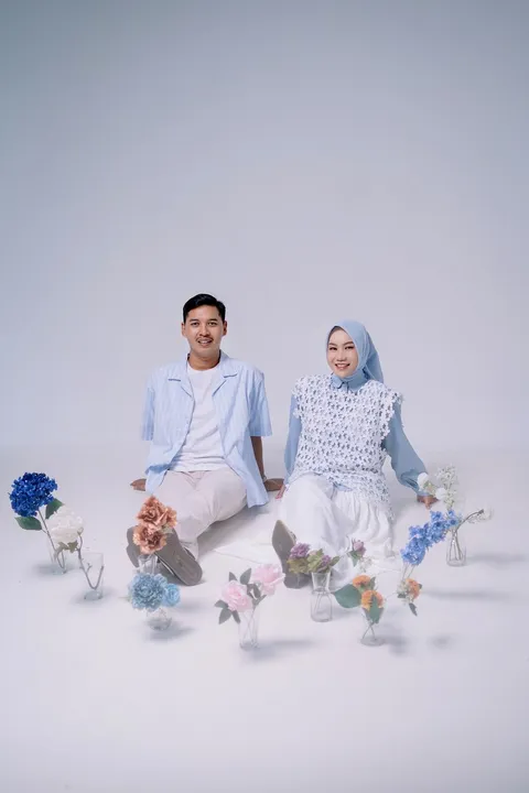 Foto sampul undangan Femia & Pram