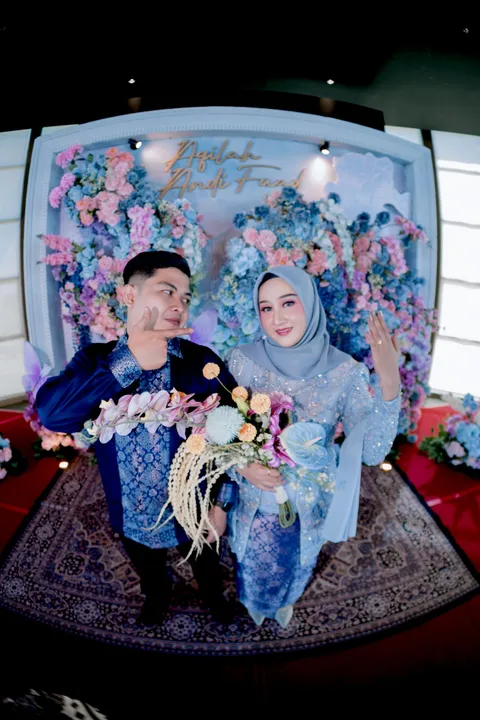 Foto sampul undangan Fuad Ahsan & Nur Aqila Fadia