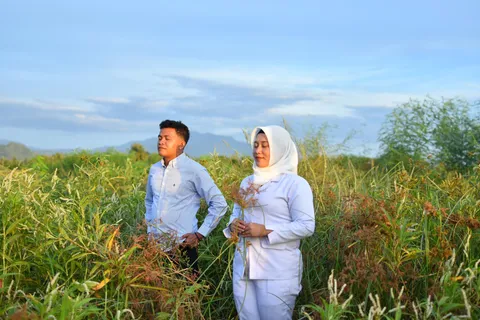 Foto sampul undangan Nana & Aldi